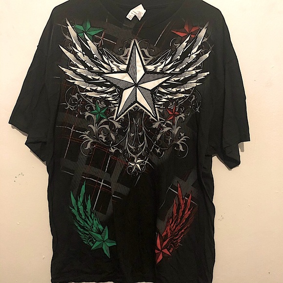 Star with wings t-shirt sz XL - Picture 2 of 4